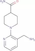 1-[3-(Aminomethyl)pyridin-2-yl]piperidine-4-carboxamide