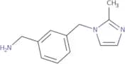 {3-[(2-Methyl-1H-imidazol-1-yl)methyl]phenyl}methanamine