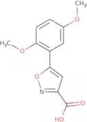 5-(2,5-Dimethoxyphenyl)-1,2-oxazole-3-carboxylic acid
