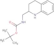 tert-Butyl N-[(1,2,3,4-tetrahydroquinolin-2-yl)methyl]carbamate