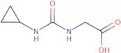 2-[(Cyclopropylcarbamoyl)amino]acetic acid