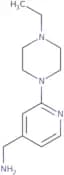 [2-(4-Ethylpiperazin-1-yl)pyridin-4-yl]methanamine