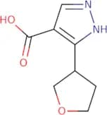 3-(Oxolan-3-yl)-1H-pyrazole-4-carboxylic acid