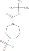 tert-Butyl 4-(chlorosulfonyl)-1,4-diazepane-1-carboxylate