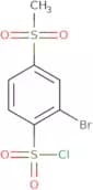 2-Bromo-4-methanesulfonylbenzene-1-sulfonyl chloride