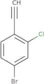 4-Bromo-2-chloro-1-ethynylbenzene