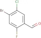 4-bromo-5-chloro-2-fluorobenzaldehyde