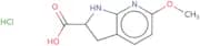 6-Methoxy-1H,2H,3H-pyrrolo[2,3-b]pyridine-2-carboxylic acid hydrochloride