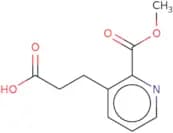 3-[2-(Methoxycarbonyl)pyridin-3-yl]propanoic acid