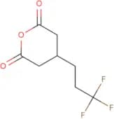 4-(3,3,3-Trifluoropropyl)oxane-2,6-dione