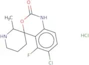 6-Chloro-5-fluoro-2'-methyl-1,2-dihydrospiro[3,1-benzoxazine-4,3'-piperidine]-2-one hydrochloride
