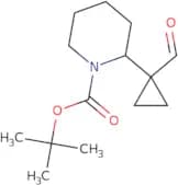 tert-Butyl 2-(1-formylcyclopropyl)piperidine-1-carboxylate