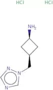 (1S,3S)-3-[(1H-1,2,4-Triazol-1-yl)methyl]cyclobutan-1-amine dihydrochloride