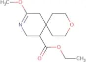 Ethyl 10-methoxy-3-oxa-9-azaspiro[5.5]undec-9-ene-7-carboxylate