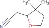 2-(3,3-Dimethyloxolan-2-yl)acetonitrile