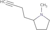 2-(But-3-yn-1-yl)-1-methylpyrrolidine
