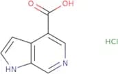 1H-Pyrrolo[2,3-c]pyridine-4-carboxylic acid hydrochloride