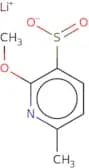 2-methoxy-6-methylpyridine-3-sulfinate lithium