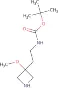 tert-Butyl N-[2-(3-methoxyazetidin-3-yl)ethyl]carbamate
