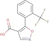 5-[2-(Trifluoromethyl)phenyl]-1,2-oxazole-4-carboxylic acid
