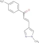 (2E)-1-(4-Methylphenyl)-3-(1-methyl-1H-pyrazol-4-yl)prop-2-en-1-one