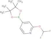 2-(Difluoromethoxy)-4-(4,4,5,5-tetramethyl-1,3,2-dioxaborolan-2-yl)pyridine
