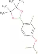 2-[4-(Difluoromethoxy)-2-fluorophenyl]-4,4,5,5-tetramethyl-1,3,2-dioxaborolane