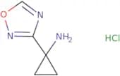 1-(1,2,4-Oxadiazol-3-yl)cyclopropan-1-amine hydrochloride