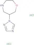 6-(1H-1,2,4-Triazol-1-yl)-1,4-oxazepane dihydrochloride