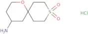 4-Amino-1-oxa-9λ⁶-thiaspiro[5.5]undecane-9,9-dione hydrochloride
