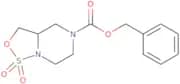 Benzyl 1,1-dioxo-hexahydro-1λ6-[1,2,3]oxathiazolo[3,4-a]piperazine-5-carboxylate