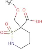 6-(Methoxymethyl)-1,1-dioxo-1λ⁶,2-thiazinane-6-carboxylic acid
