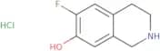 6-Fluoro-1,2,3,4-tetrahydroisoquinolin-7-ol hydrochloride
