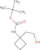 tert-Butyl N-[1-(2-hydroxyethyl)cyclobutyl]carbamate