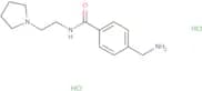 4-(Aminomethyl)-N-[2-(pyrrolidin-1-yl)ethyl]benzamide dihydrochloride