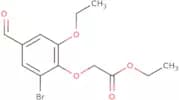 Ethyl (2-bromo-6-ethoxy-4-formylphenoxy)acetate