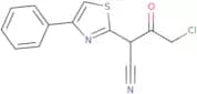 4-Chloro-3-oxo-2-(4-phenyl-1,3-thiazol-2-yl)butanenitrile