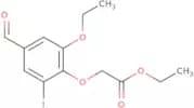 Ethyl (2-ethoxy-4-formyl-6-iodophenoxy)acetate