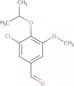 3-Chloro-5-methoxy-4-(propan-2-yloxy)benzaldehyde