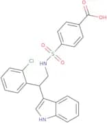 4-{[2-(2-Chlorophenyl)-2-(1H-indol-3-yl)ethyl]sulfamoyl}benzoic acid