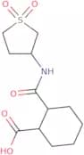 2-[(1,1-dioxothiolan-3-yl)carbamoyl]cyclohexane-1-carboxylic acid
