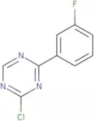 2-Chloro-4-(3-fluorophenyl)-1,3,5-triazine