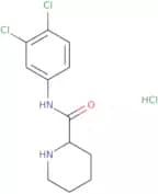 N-(3,4-Dichlorophenyl)piperidine-2-carboxamide hydrochloride