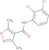 N-(2,3-Dichlorophenyl)-3,5-dimethyl-1,2-oxazole-4-carboxamide