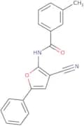 N-(3-Cyano-5-phenylfuran-2-yl)-3-methylbenzamide