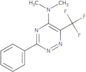 N,N-Dimethyl-3-phenyl-6-(trifluoromethyl)-1,2,4-triazin-5-amine
