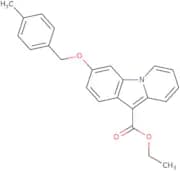 Ethyl 3-[(4-methylbenzyl)oxy]pyrido[1,2-a]indole-10-carboxylate