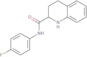 N-(4-Fluorophenyl)-1,2,3,4-tetrahydroquinoline-2-carboxamide