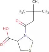3-(3,3-Dimethylbutanoyl)-1,3-thiazolidine-4-carboxylic acid