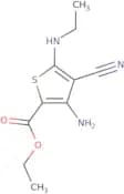 Ethyl 3-amino-4-cyano-5-(ethylamino)thiophene-2-carboxylate